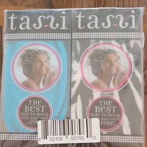 NIB Tassi 2 Pack Spa Headband Wrap For Women